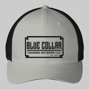 Blue Collar Flexfit Cap Logo Full