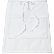 Half Waist Bistro Apron with Pockets