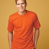 USA-Made 50/50 Short Sleeve T-Shirt with a Pocket