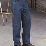 Flame Resistant Pre-Washed Denim Dungaree