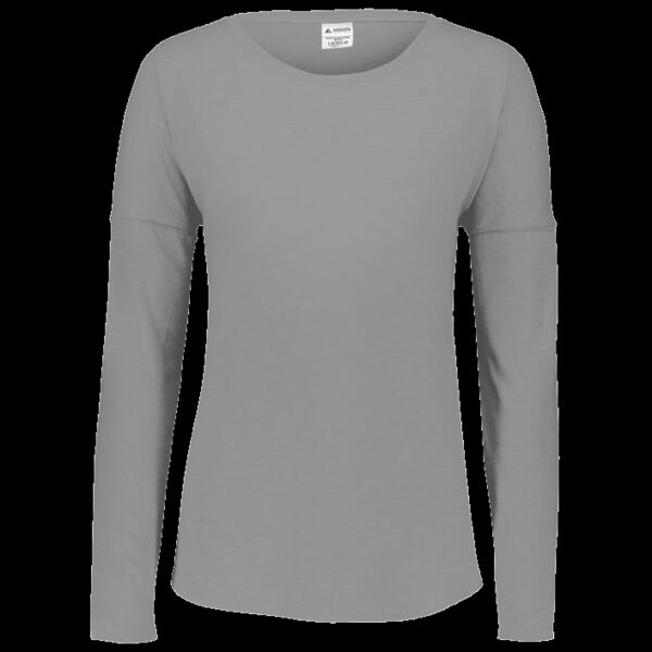Ladies Lux Tri-Blend Long Sleeve Tee Thumbnail