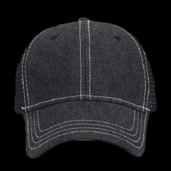 OTTO CAP 6 Panel Low Profile Mesh Back Trucker Hat Thumbnail