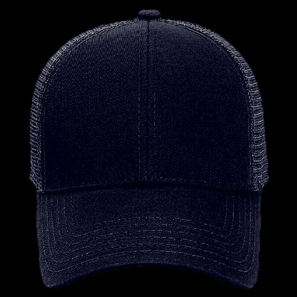 OTTO CAP 6 Panel Low Profile Mesh Back Trucker Hat Thumbnail