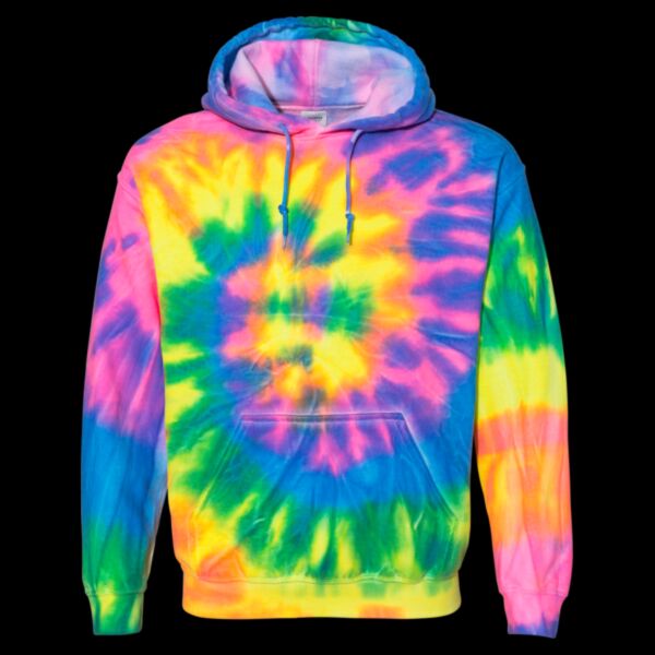 Youth Blended Tie-Dyed Hooded Sweatshirt Thumbnail
