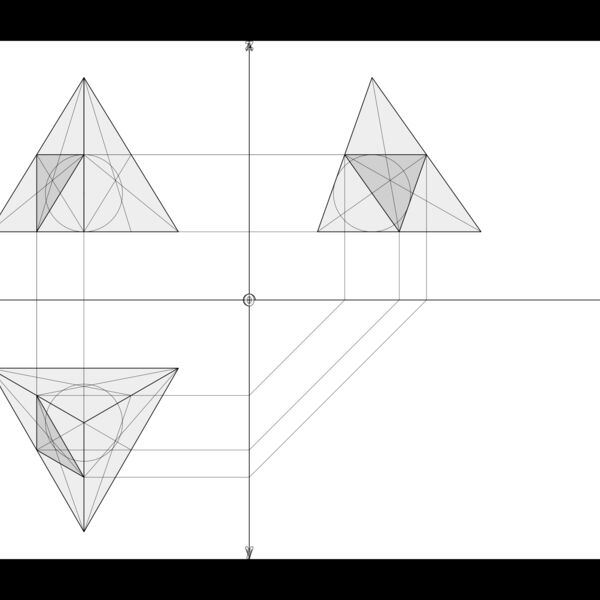 03v10 geodaetische Kuppel aus Tetraeder Frequenz 2 Thumbnail