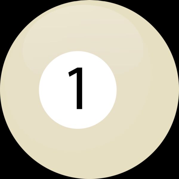 billiard ball 1 Thumbnail