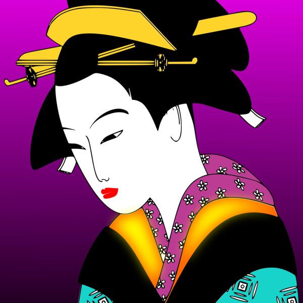 valessiobrito japan woman svg Thumbnail
