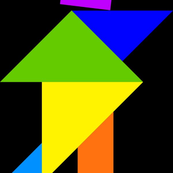 Tangram shape people 35 01 Thumbnail