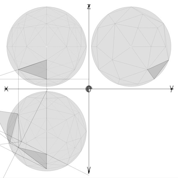 045 geodaetische Sphaeren rekursiv aus Tetraeder  2  Thumbnail