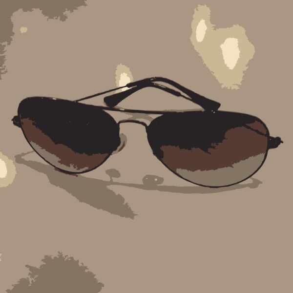 Sunglasses on table Thumbnail