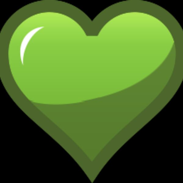 green heart Thumbnail