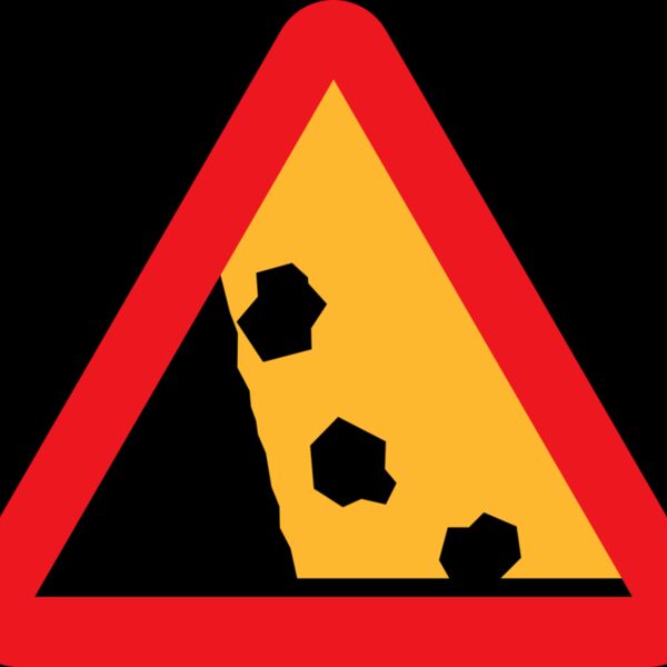 ryanlerch Falling Rocks from the LHS roadsign Thumbnail