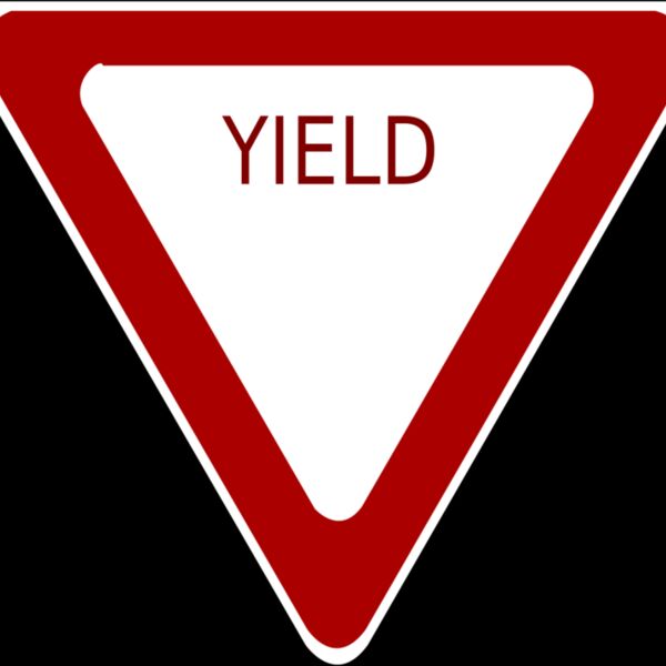 schoolfreeware Yield Road Sign Thumbnail
