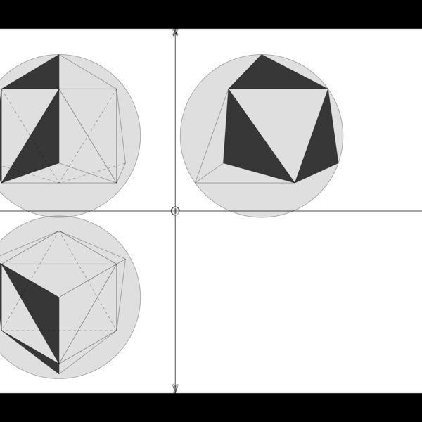 08v10 geodaetische Kuppel aus Tetraeder Frequenz 2 Thumbnail