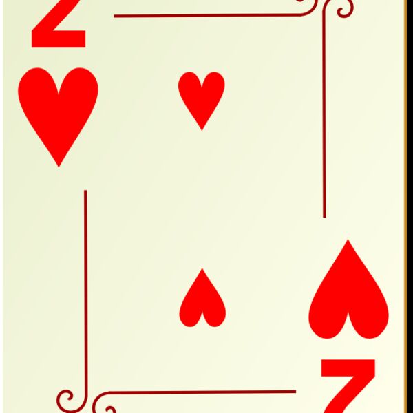 nicubunu Ornamental deck 2 of hearts Thumbnail