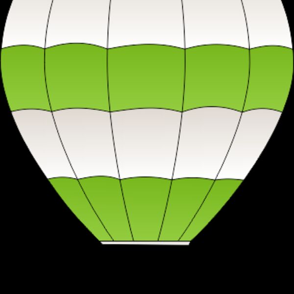 maidis Horizontal Striped Hot Air Balloons 2 Thumbnail