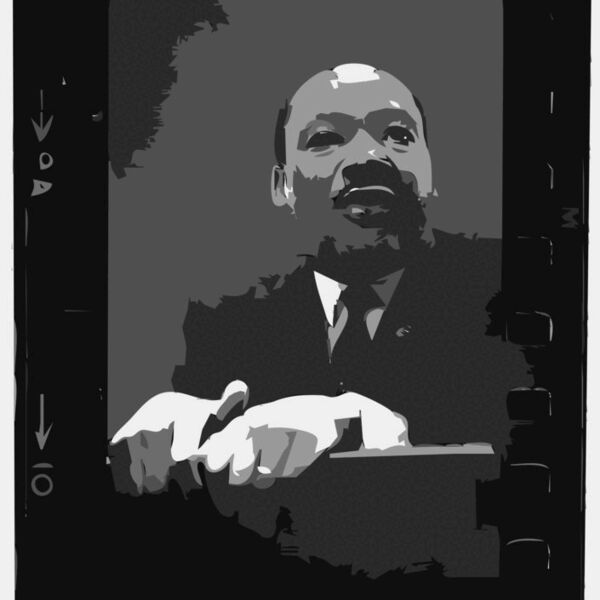 Martin Luther King  Jr at pulpit Thumbnail