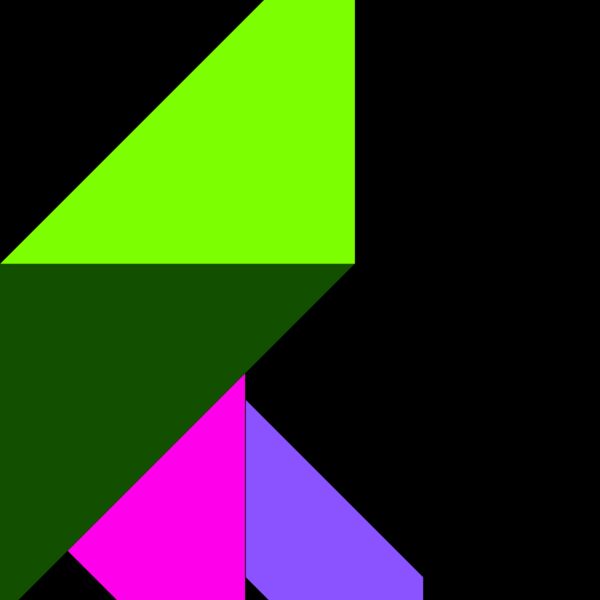 Tangram shape people 28 Thumbnail