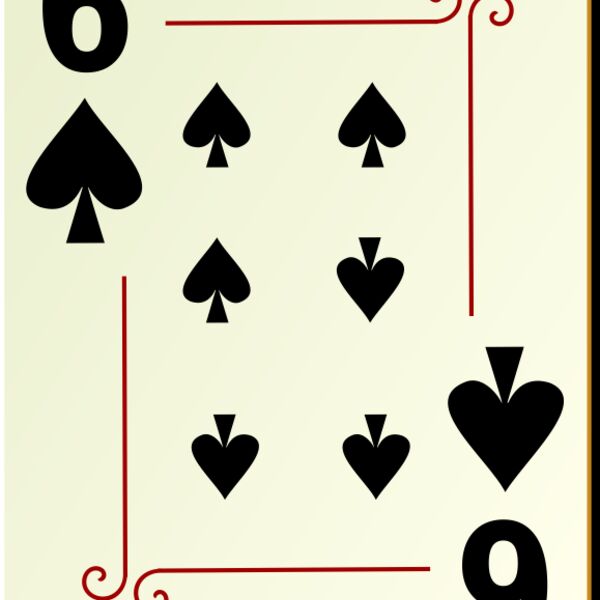 nicubunu Ornamental deck 6 of spades Thumbnail