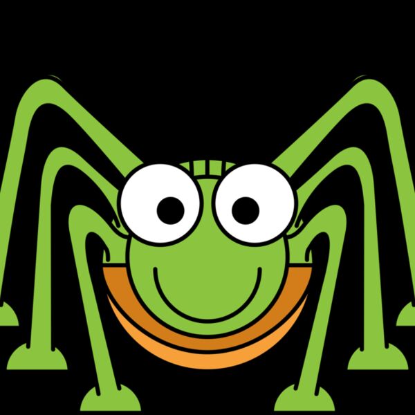 StudioFibonacci Cartoon Grasshopper Thumbnail