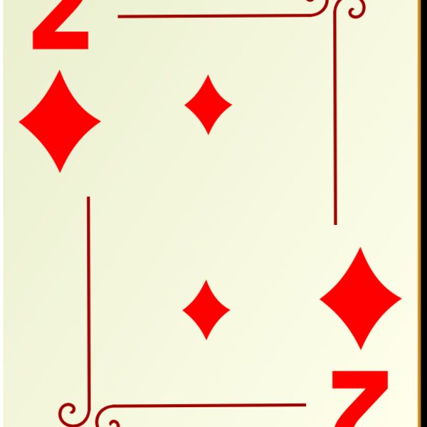 nicubunu Ornamental deck 2 of diamonds Thumbnail