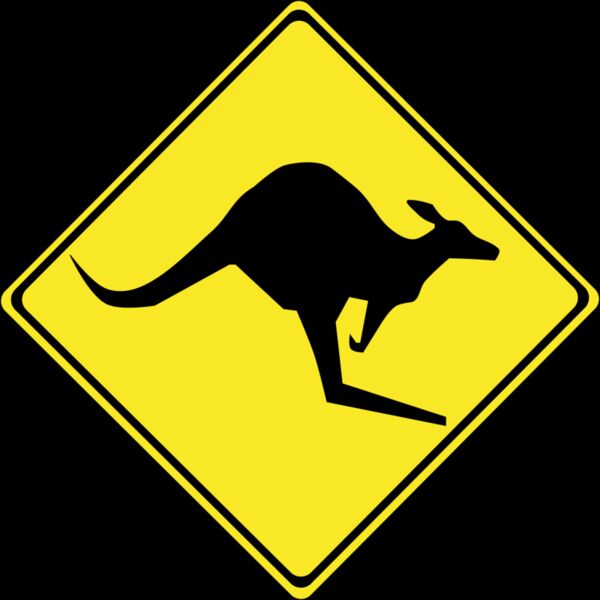 Roadsign Kangaroos Thumbnail