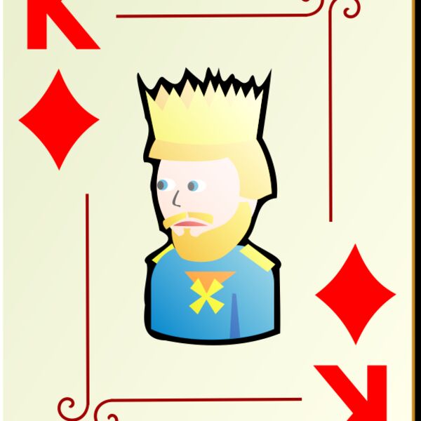 nicubunu Ornamental deck King of diamonds Thumbnail