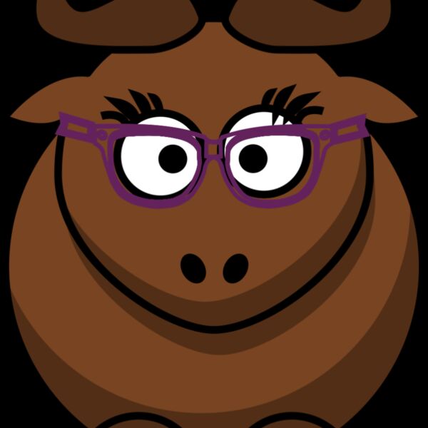 Cartoon gnu nerdycute Thumbnail