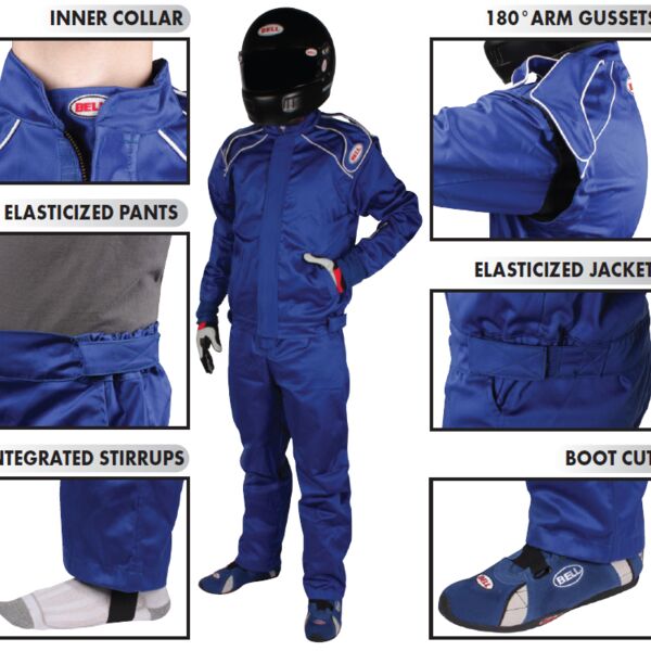 Bell Pro Drive II Racing Suit, One-Piece, Single Layer Thumbnail