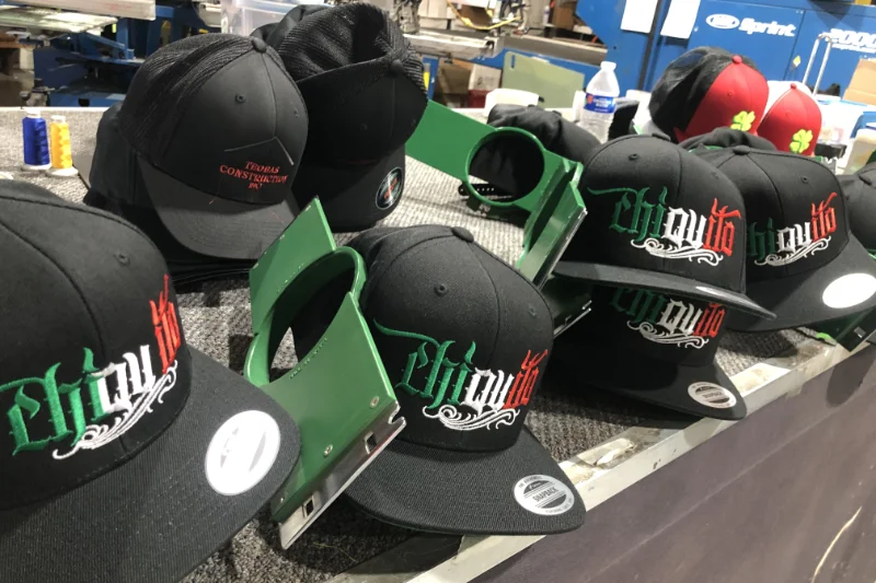 Recent custom apparel, embroidery, signage, or vinyl work by InsideLines GRAPHIX in Merced, California