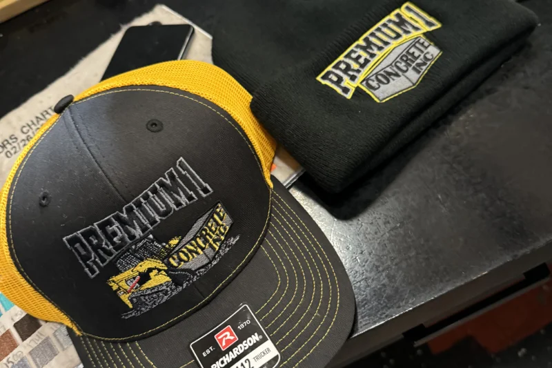 Recent custom apparel, embroidery, signage, or vinyl work by InsideLines GRAPHIX in Merced, California