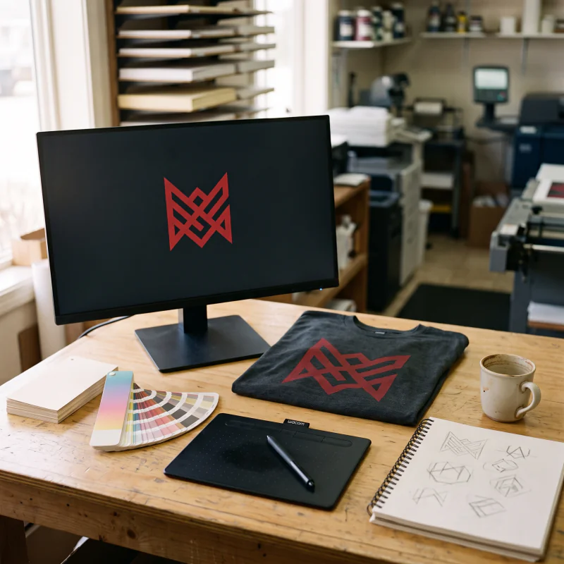 Logo and apparel graphic design at InsideLines GRAPHIX